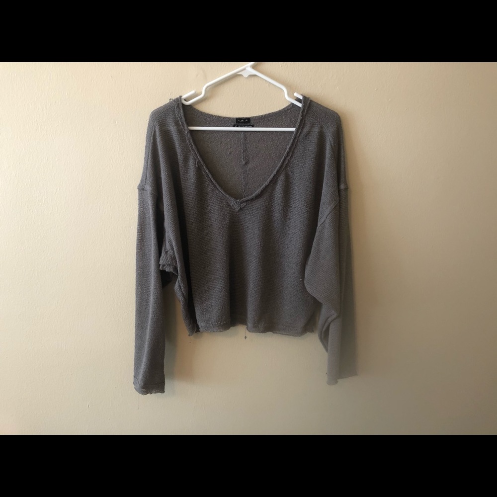 Out from under Logan jersey slouchy top